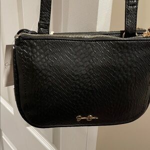 Jessica Simpson Black Textured Women's Bag